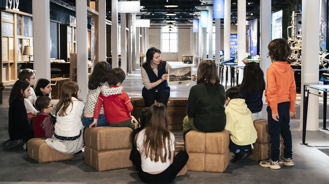 Rouage de la Manu visite scolaire