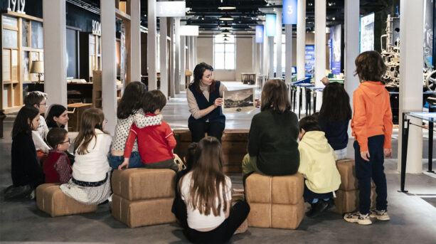 Rouage de la Manu visite scolaire